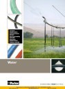 Okładka katalogu Parker z wężami przemysłowymi gumowymi do wody zimnej