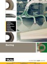 Okładka katalogu Parker z wężami przemysłowymi gumowymi odciągowymi