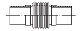 Kompensator osiowy Non - pressure balanced intrenally pressurized