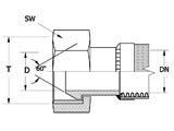 DKR - armatura gwint calowy BSP