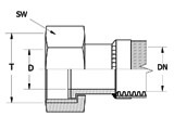 DKRF - armatura gwint calowy BSP