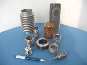 Mieszki kompensacyjne, metalowe, próżniowe, sprzęgła mieszkowe (przenoszenie napędu)